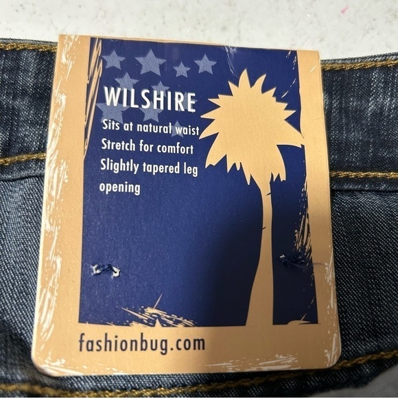 New LA Blues Women’s Willshire Fit Denim Jeans Size 20WT  Blue Tapered Leg BNWT - Picture 5 of 6